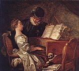 Music Lesson by Jean-Honore Fragonard